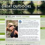 The Great Outdoors WordPress 3 Theme