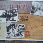 Leechtown original town plan now is Kapoor Regional Park