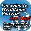 Attending WordCamp Victoria Tell the world with this graphic