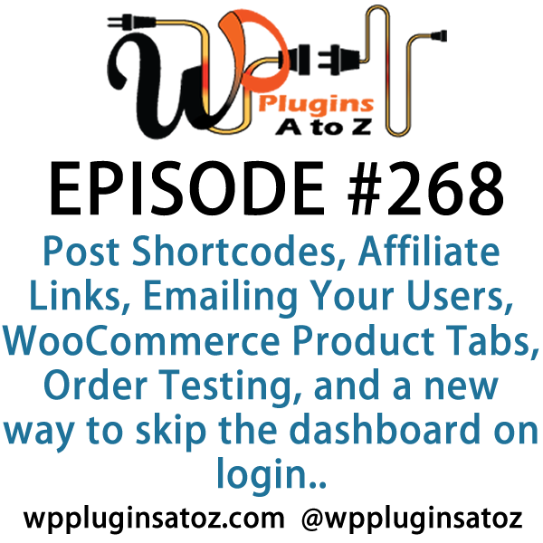 It's Episode 269 and we've got plugins for Protecting your Logins, Gravity Forms Styling, PDFs in Gravity Forms, Question and Answers, and Integration into Freshdesk.. It's all coming up on WordPress Plugins A-Z!