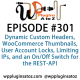 It's Episode 301 and we've got plugins for Dynamic Custom Headers, WooCommerce Thumbnails, User Account Locks, Limiting IPs, and an On/Off Switch for the REST-API. It's all coming up on WordPress Plugins A-Z!