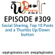 It's Episode 309 and we've got plugins for Social Sharing, Top 10 Posts and a Thumbs Up/Down button. It's all coming up on WordPress Plugins A-Z!