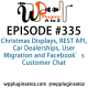 It's Episode 335 and we've got plugins for Christmas Displays, REST API, Car Dealerships, User Migration and Facebook's Customer Chat. It's all coming up on WordPress Plugins A-Z!