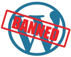 Banned from WordPress.org