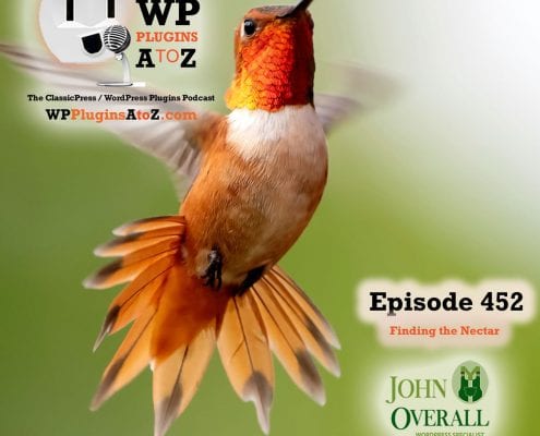 Tapping the Flowers of Life and Finding the Nectar It's Episode 452 with plugins for Page builders, Class Registration Management, Google Analytic for WooCommerce, and ClassicPress Options. It's all coming up on WordPress Plugins A-Z! Brizy (page builder), Easy School Registration, Enhanced eCommerce google analytics plugin for WooCommerce, Beta Fork of Elementor for ClassicPress, and other ClassicPress options in Episode 452