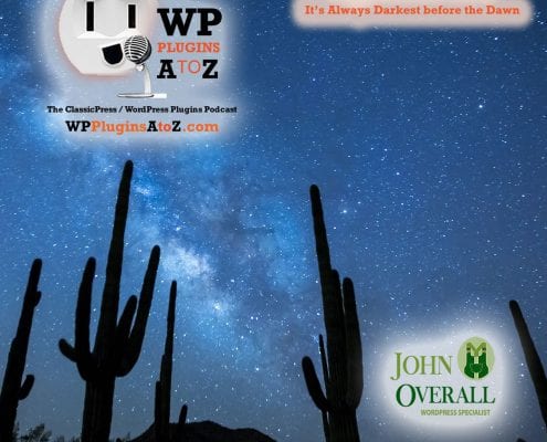 It's Episode 465 with plugins for Quality Cooking, a Backdoor Pass, Tax Collecting, and ClassicPress Options. It's all coming up on WordPress Plugins A-Z! WP Ultimate Recipe, TaxJar – Sales Tax Automation for WooCommerce, Use Admin Password and other ClassicPress options in Episode 465