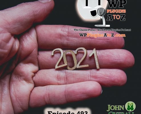 It's Episode 493 Replacements, Hiding, Testimonials, Blacklists, Hiding, Sebastian..., and ClassicPress Options. It's all coming up on WordPress Plugins A-Z! Testimonial for Elementor, Real-Time Find and Replace, BSK Gravity Forms Blacklist, Sebastian, Hide My WP Ghost – Security Plugin, WP Discord Invite and ClassicPress options on Episode 493.