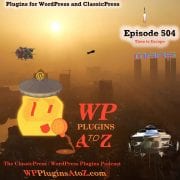 Time to Escape It's Episode 504 - We have plugins for Crypto, Duplication, Donations, Cookies, Videos....., and ClassicPress Options. It's all coming up on WordPress Plugins A-Z! Cookielay, Switch Video Quality, Embed Plus for YouTube – Gallery, Channel, Playlist, Live Stream, WPSiteSync for Content, Philantro – Donations and Donor Management Plugin, Cryptocurrency Donation Box – Bitcoin & Crypto Donations and ClassicPress options on Episode 504