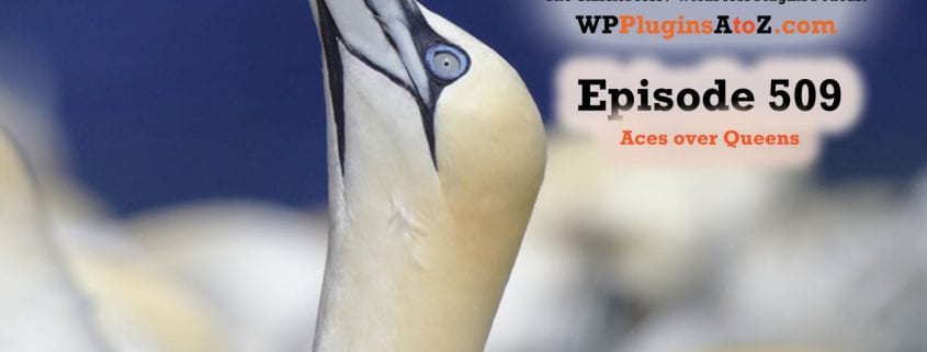 Aces over Queens It's Episode 509 - We have plugins for Mail Tracking, Business Directory, Migrations, Custom user Profiles, Registration Management, and ClassicPress Options. It's all coming up on WordPress Plugins A-Z! WP Mail Logging by MailPoet, All-in-One WP Migration, Web 2.0 Directory Plugin, RegistrationMagic - Custom Registration Forms and User Login, User Registration & User Profile – Profile Builder, WP User Manager - User Profile Builder & Membership and ClassicPress options on Episode 509.
