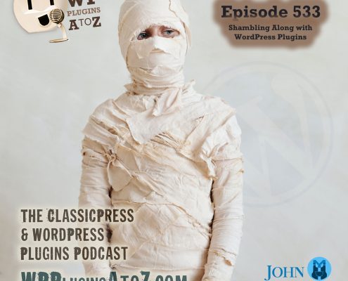 It's Episode 533 - Mars Pictures, Backend File Search, Better Links, Engineering Non-Comments, Halloween Boxing, CSSing..... and ClassicPress Options. It's all coming up on WordPress Plugins A-Z!