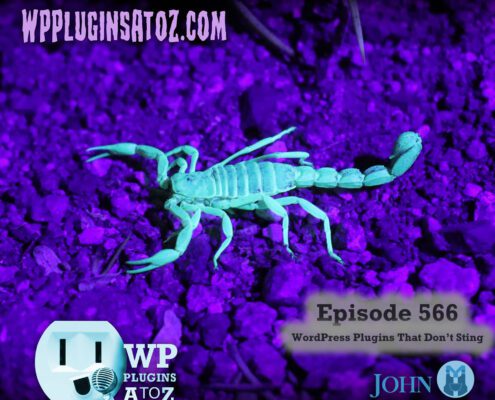 It's Episode 566 and we have plugins for Gravity Poet-3, No Spam Bee, Caddy Commerce, Effecting Herds, Random Sentences, Oiking... and ClassicPress Options. It's all coming up on WordPress Plugins A-Z!