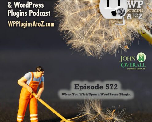 It's Episode 572 and we have plugins for No Auto Updates, Wall, Worker List, Forming Contacts, Bellhop, Tarot Reading... and ClassicPress Options. It's all coming up on WordPress Plugins A-Z!