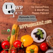 It's Episode 573 and we have plugins for Boosters, Colourful Cats, Email Encoding, Mapstering, Emailing, Event Calendars... and ClassicPress Options. It's all coming up on WordPress Plugins A-Z!