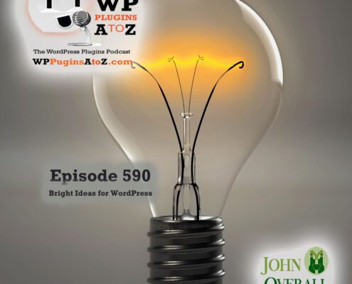 It's Episode 590 and we have plugins for Captcha Woo, Register user, Login profile, Pete's Login, FreeSoul Plugins, Auto Table, Redirect Pages... and ClassicPress Options. It's all coming up on WordPress Plugins A-Z!