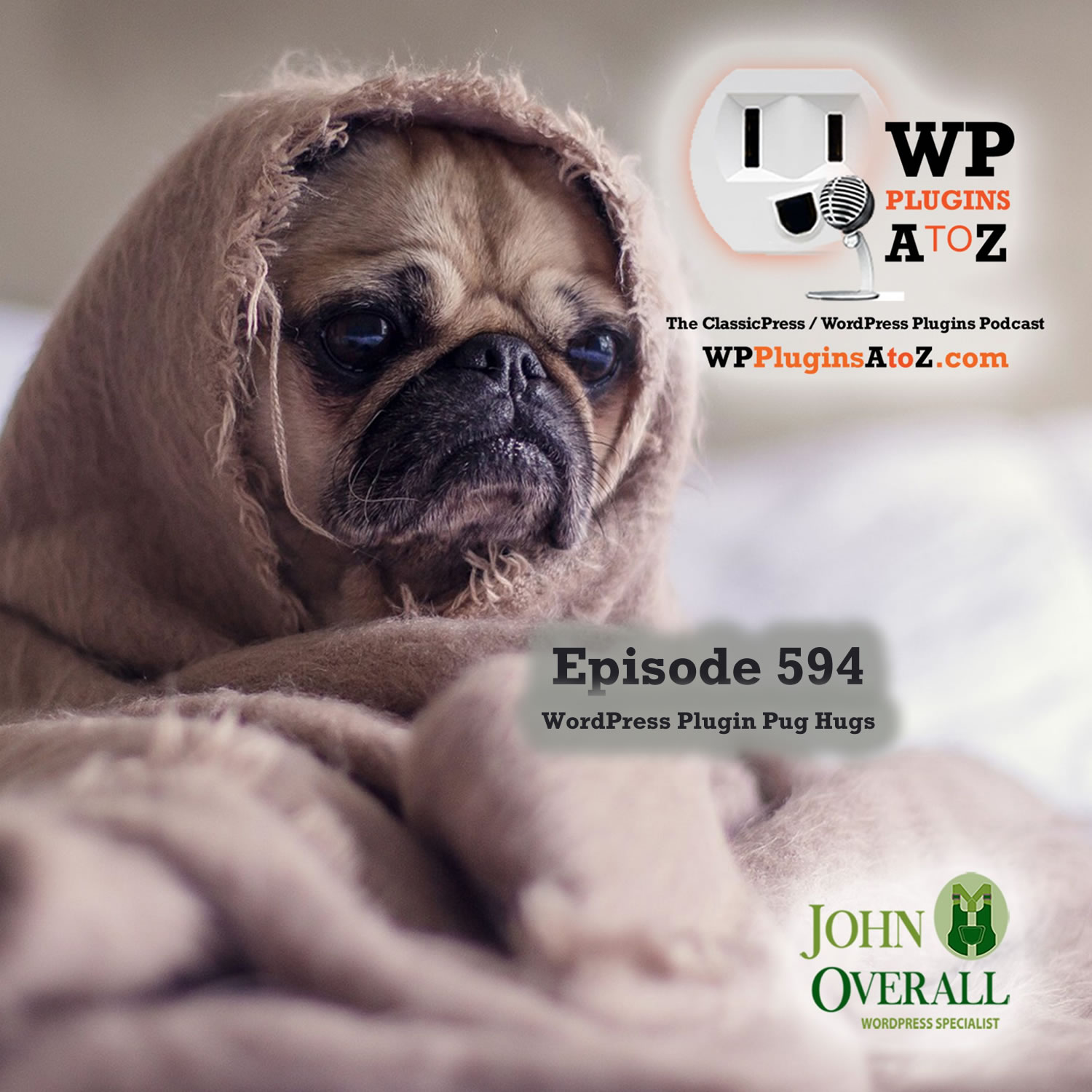 WordPress Plugin Pug Hugs