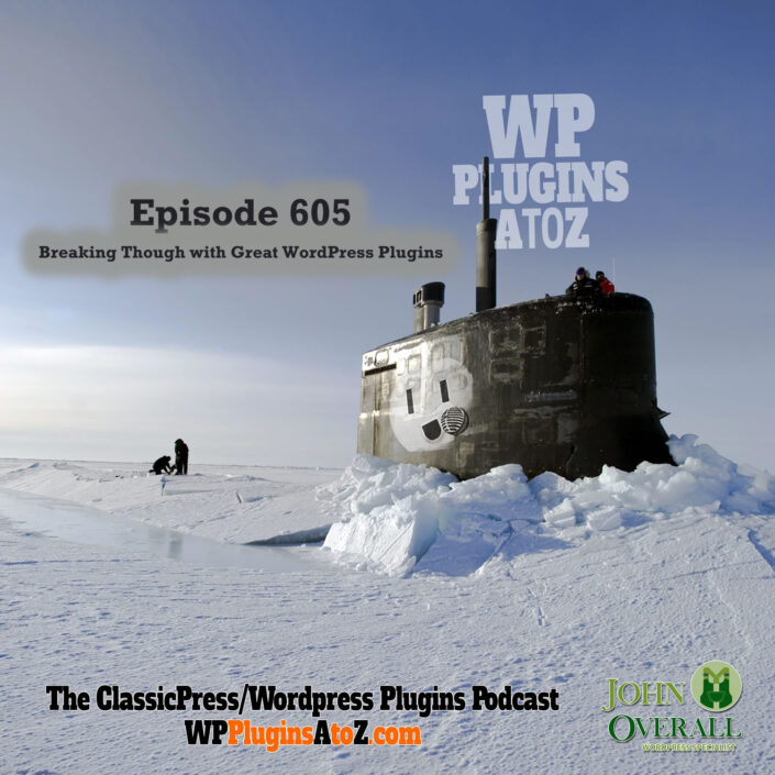 It's Episode 605 and we have plugins for Reloading Login Limits, Bottoming the Admin Bar... and WordPress News. It's all coming up on WordPress Plugins A-Z!